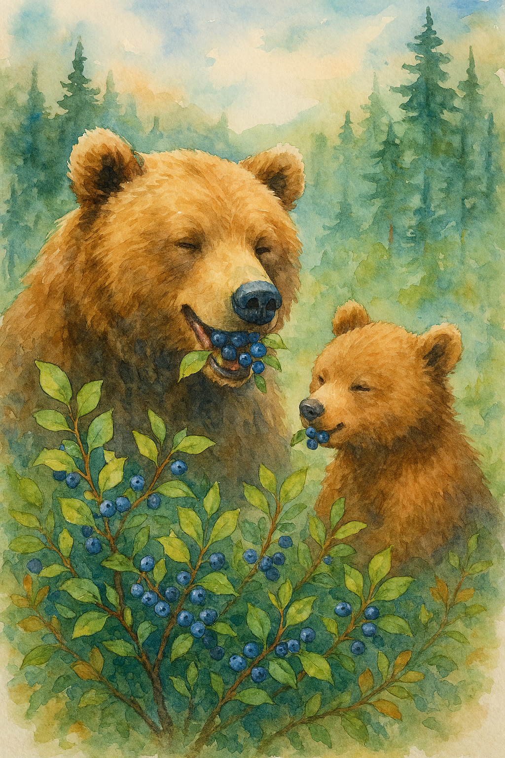 Blueberry Herbal Tea