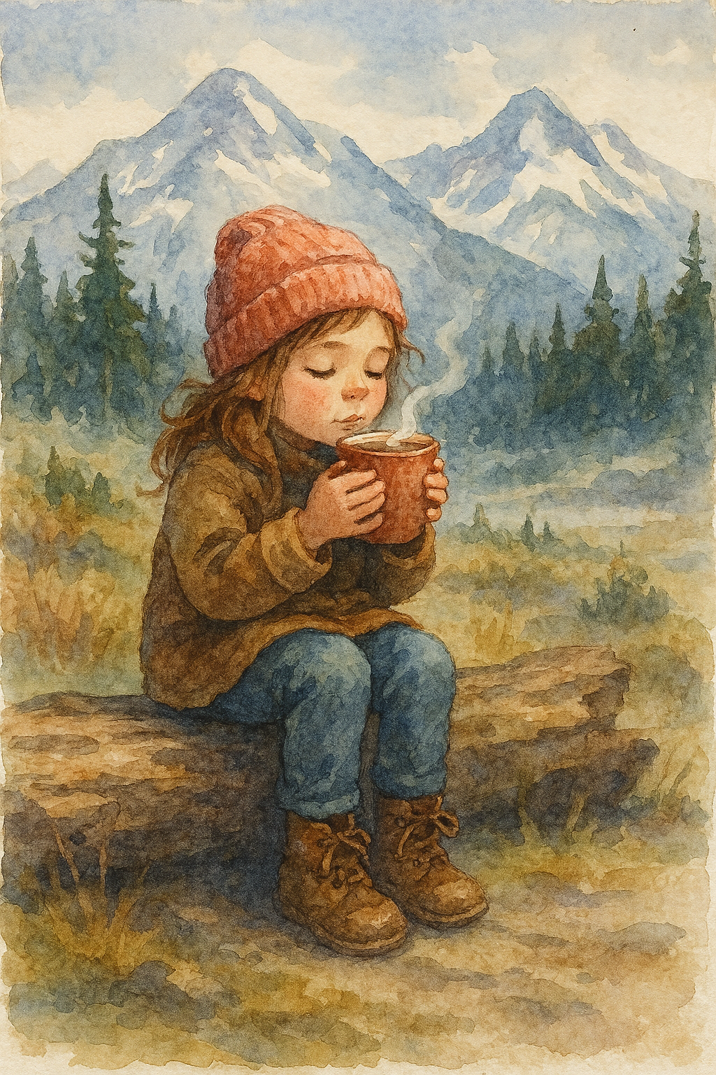 Raspberry Hot Cocoa